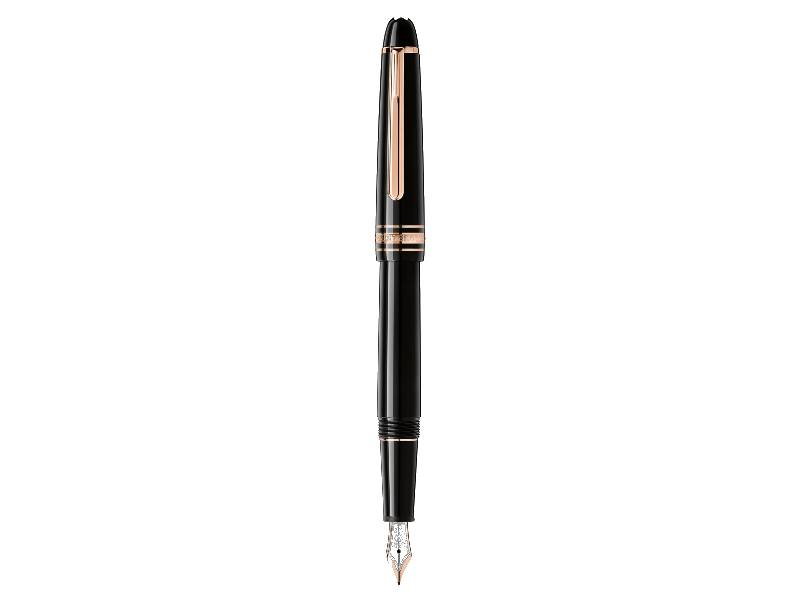 Meisterstück 90° anniversario Red Gold Plated Stilografica 149 M