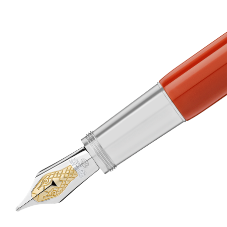 Montblanc Heritage Collection Rouge Et Noir Edizione Speciale Corallo Stilografica F