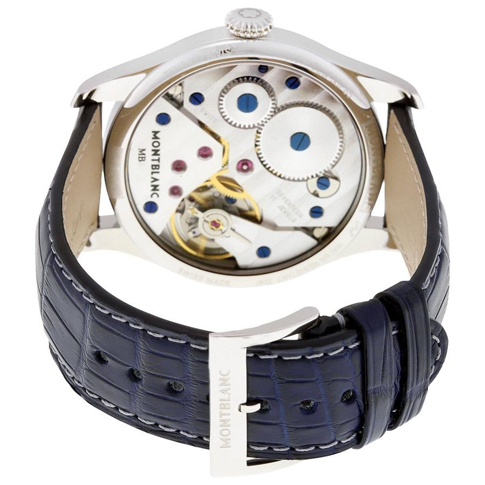 Montblanc 1858 Manual Small Second Blu