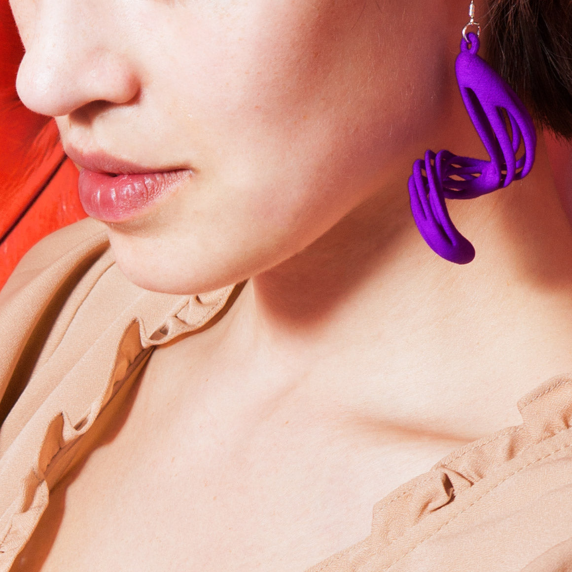 Wave earrings