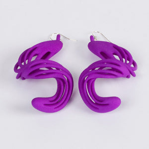 Wave earrings