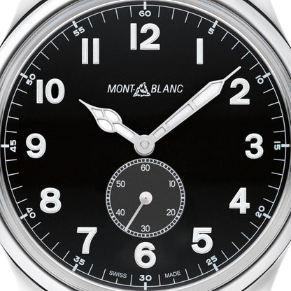 Montblanc 1858 Manual Small Second Black