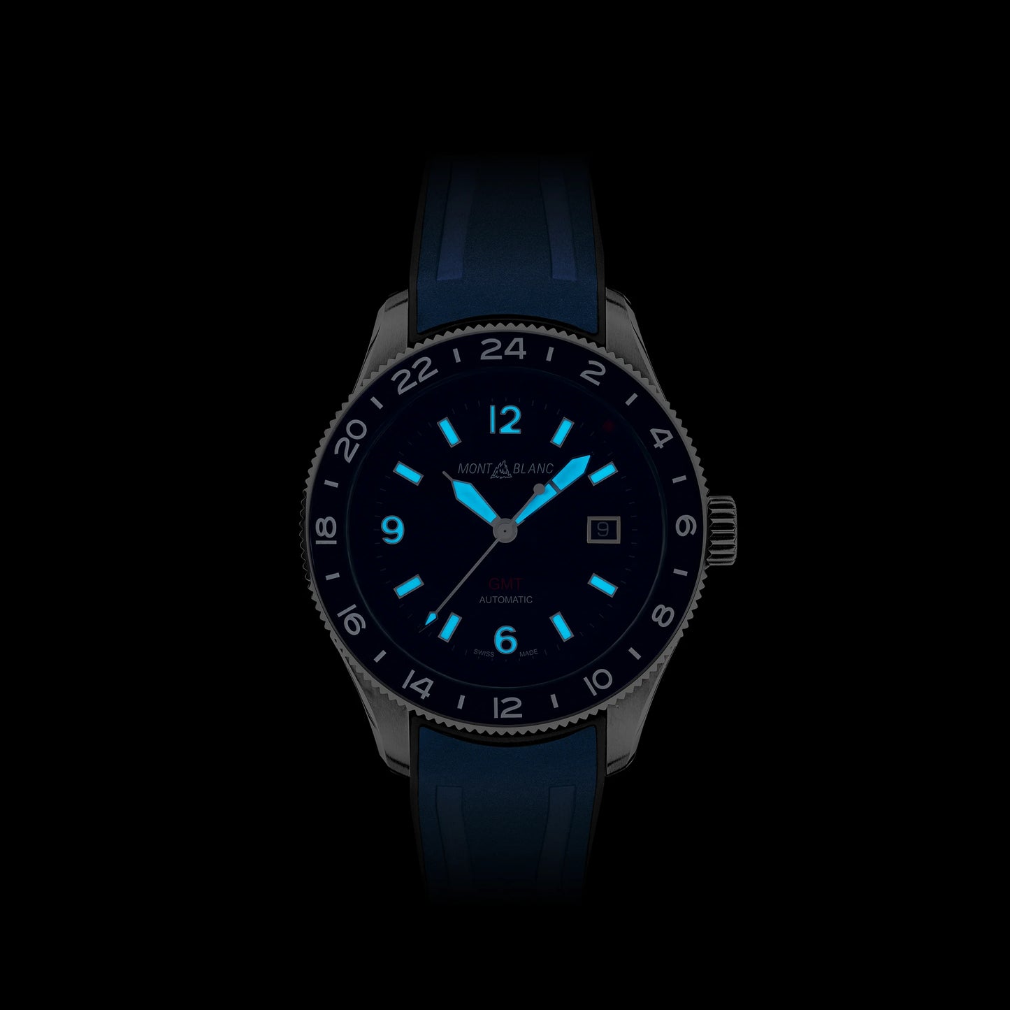 1858 Sub GMT Automatic Blu