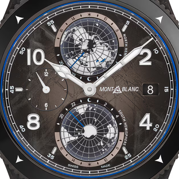 MONTBLANC 1858 GEOSPHERE CARBO₂ 0 OXYGEN EDIZIONE LIMITATA - 1969 ESEMPLARI