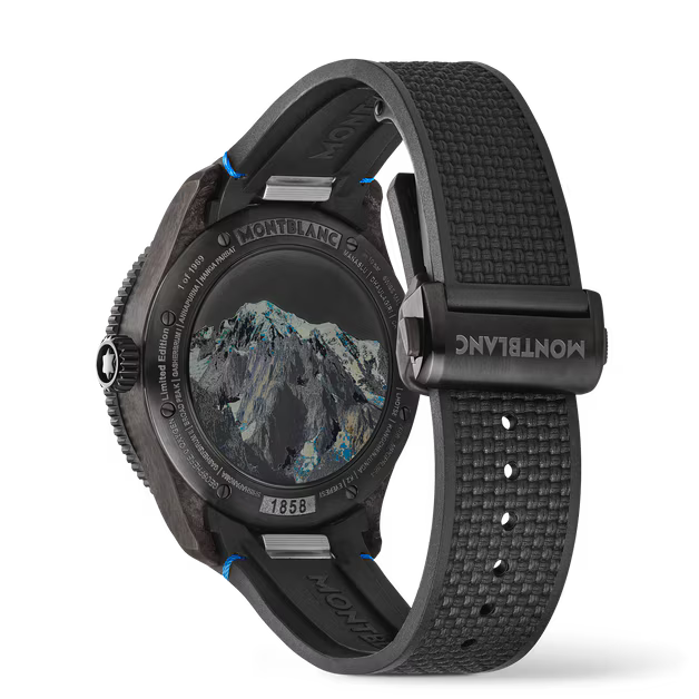 MONTBLANC 1858 GEOSPHERE CARBO₂ 0 OXYGEN EDIZIONE LIMITATA - 1969 ESEMPLARI