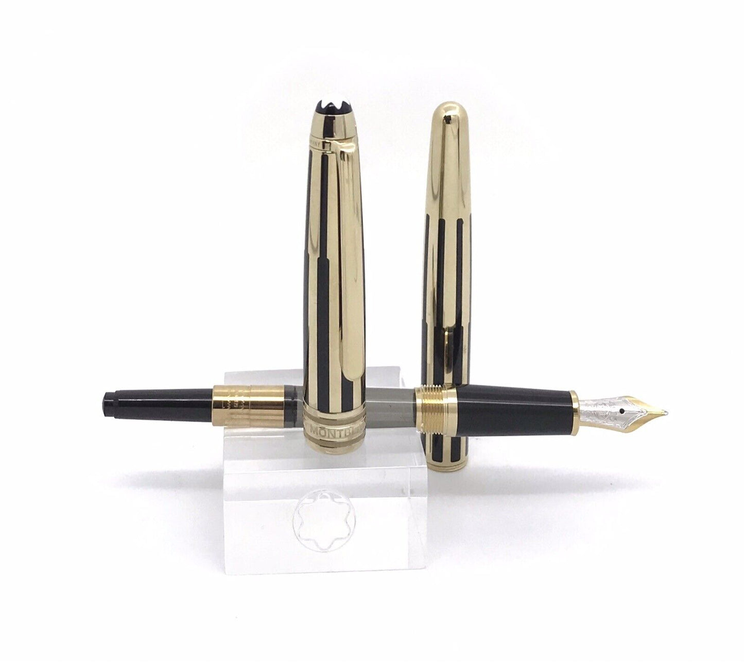 Meisterstück Solitaire Gold & Black Classique - Stilografica M